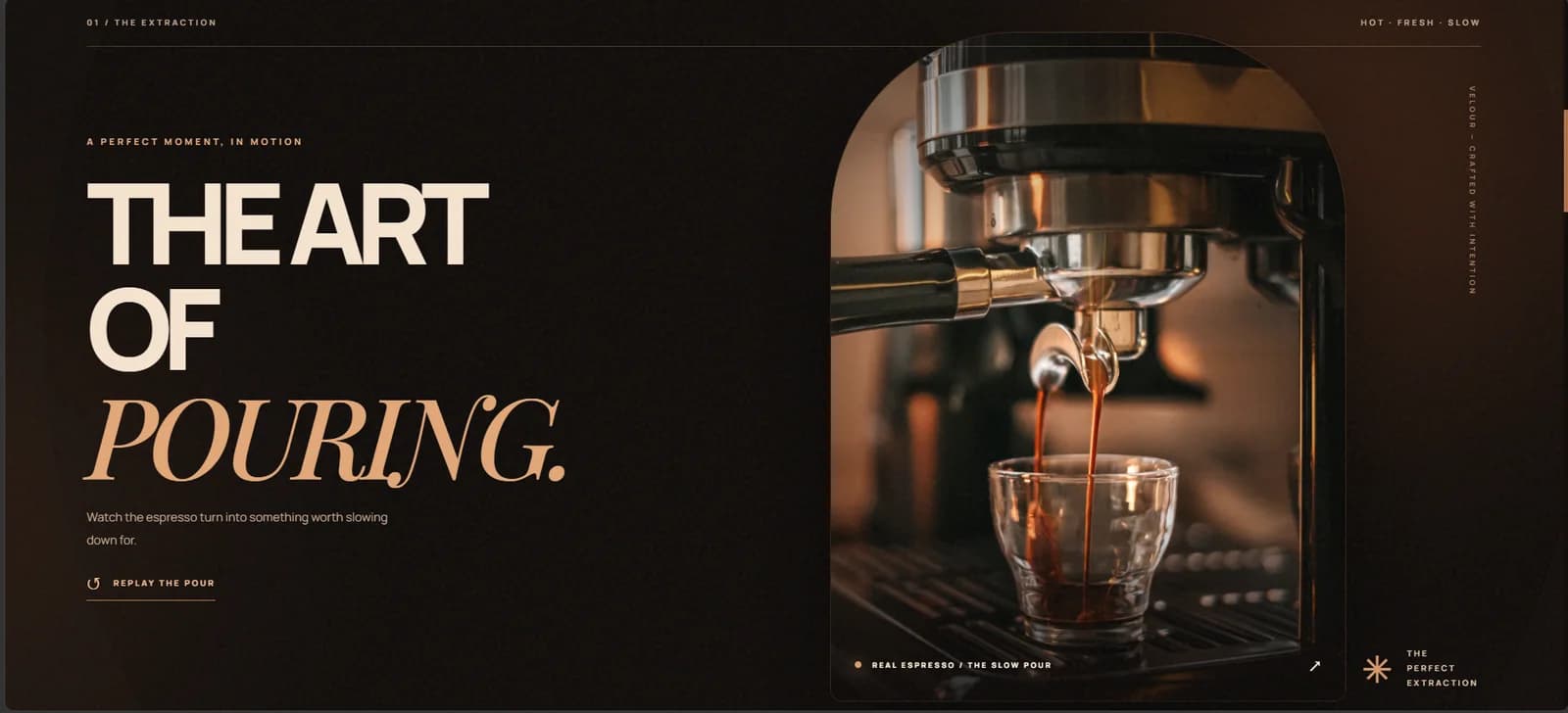 coffee shop — espresso craft and editorial photography